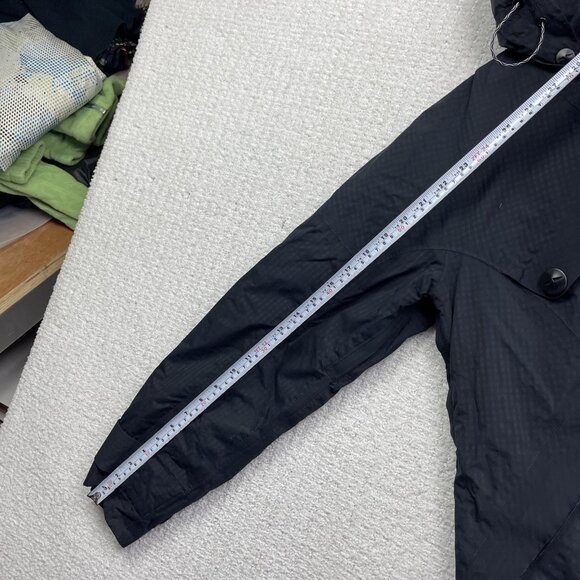 Columbia Titanium Hooded Jacket Women's L Black Omni-Tech Full Zip Waterproof - Picture 11 of 15